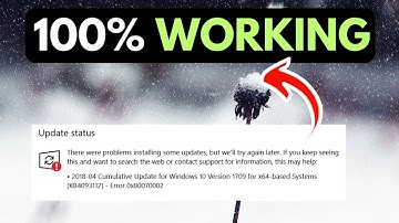 Windows Update Error 0x80070002 in Windows 11 FIXED
