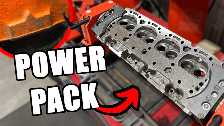 We REBUILT A Set Of 283 Chevy POWER PACK Cylinder Heads!