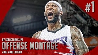 DeMarcus Cousins Offense & Defense Highlights Montage 2015/2016 (Part 1) - Best Center In The Game!