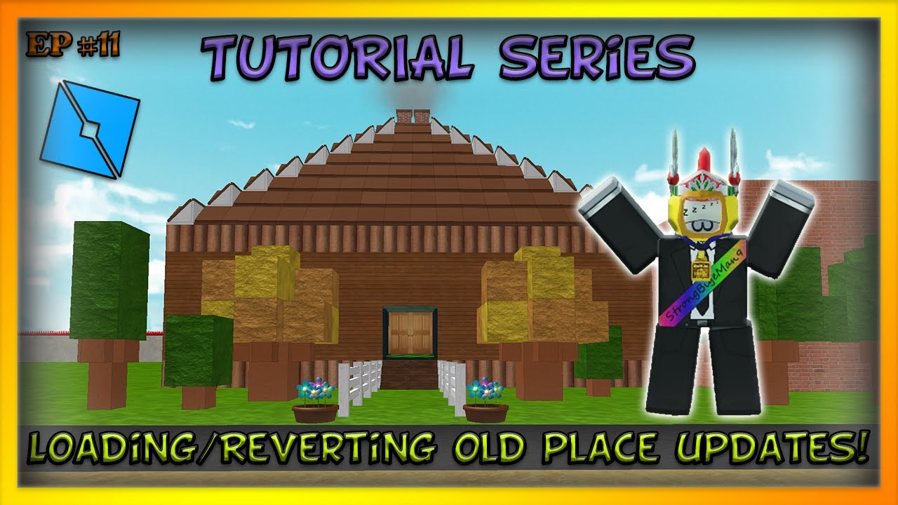 How To Revert Updates Load Old Corrupt Place Files Roblox Studio Tutorial Series Ep 11 Youtube - older roblox studio