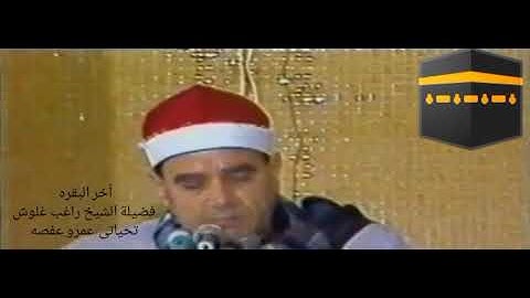 الشيخ راغب مصطفى غلوش خواتيم سورة البقرة