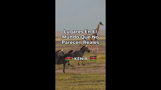 LUGARES EN KENIA QUE NO PARECEN REALES #viral #explore #travel #shorts #kenia #viajar