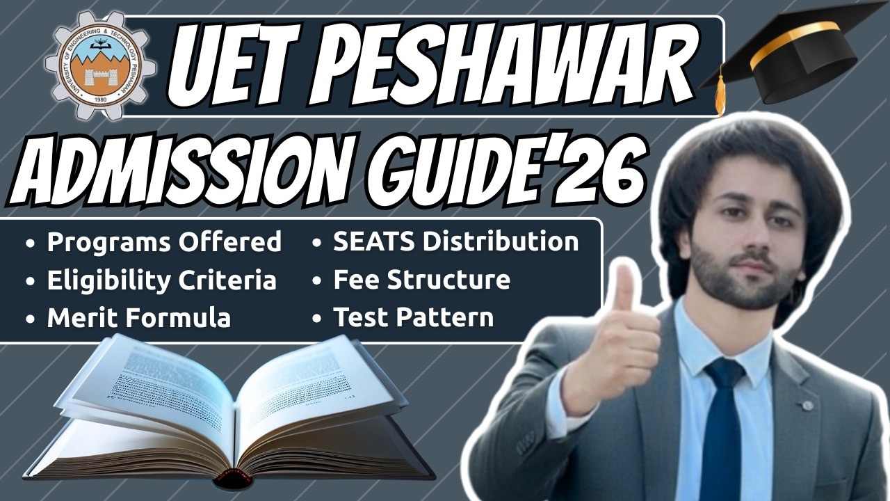 UET Peshawar Admission Guide 2026 I UET ETEA Paper Pattern I UET Peshawar Entry Test Preparation
