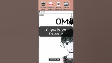 OMORI is a browser #omori