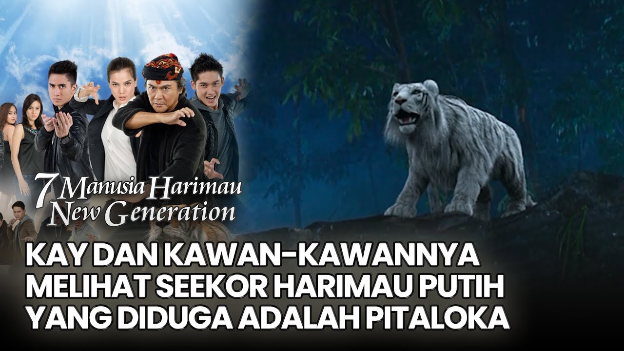Kay dan kawannya melihat seekor harimau putih yang diduga adalah Pitaloka| 7 MANUSIA HARIMAU NEW GEN