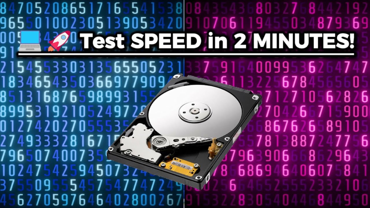 How To Check Read Write Speed Of HDD - YouTube