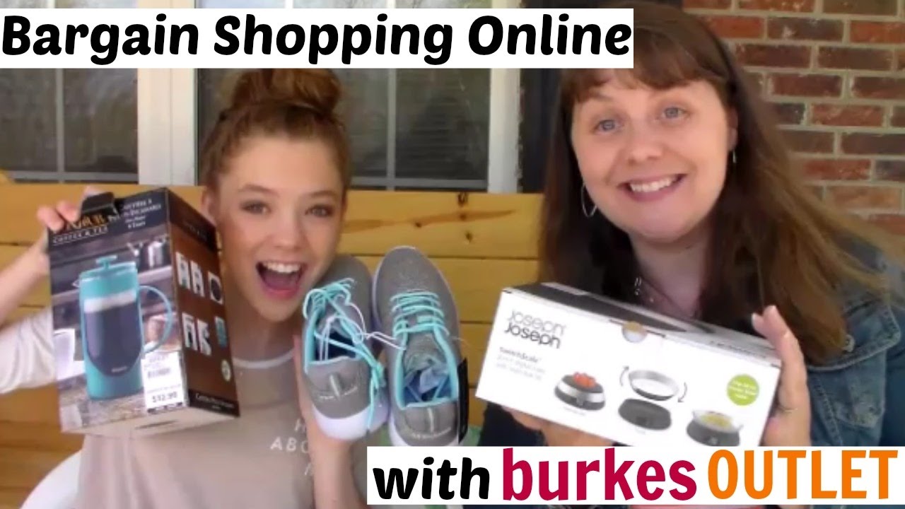 Bargain Shopping Online with Burkes Outlet Unboxing YouTube
