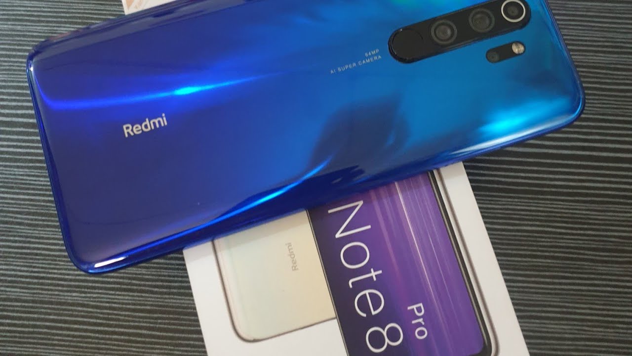 Unboxing Redmi Note 8 Pro by Xiaomi Ram 6GB / 128GB Blue Indonesia