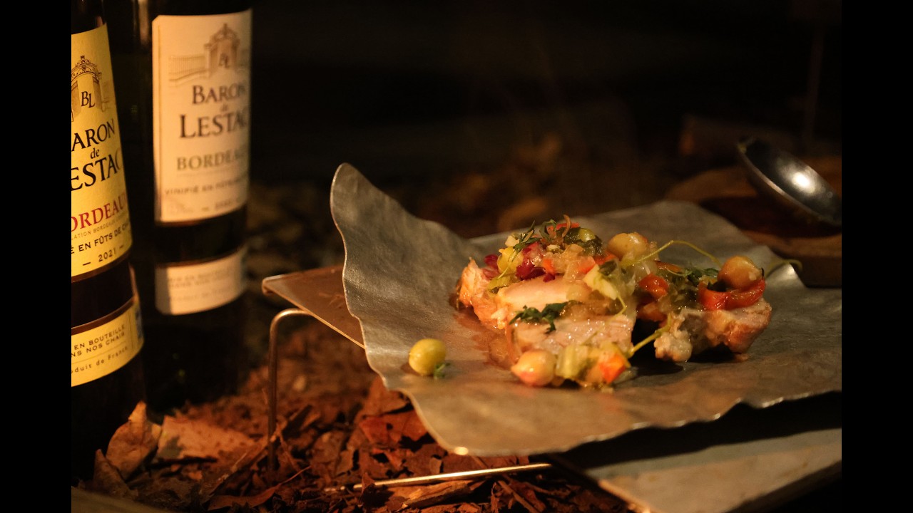 薪ストーブをパップテントにインストール　Installing a wood stove in a pup tent