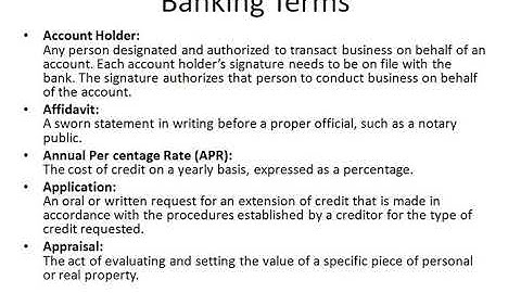 Banking domain knowledge for software tester and software developer