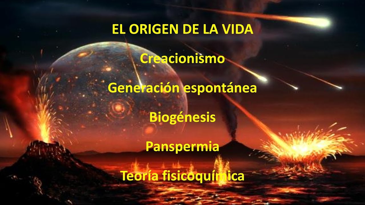 Creacionismo Generacion Espontanea Biogenesis Panspermia Y Teoria Fisicoquimica Youtube