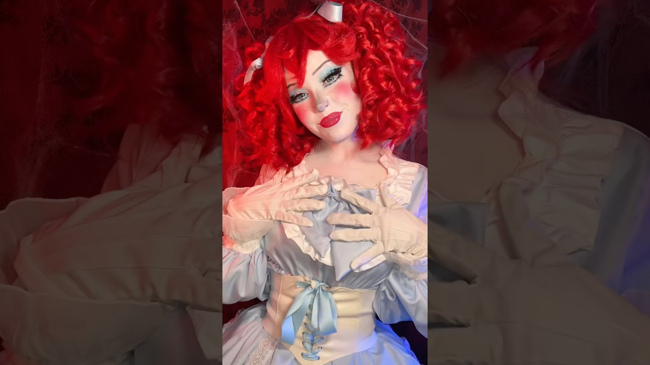 hi 👋 my name is poppy #cosplay #makeup #poppyplaytime #poppy #videogames