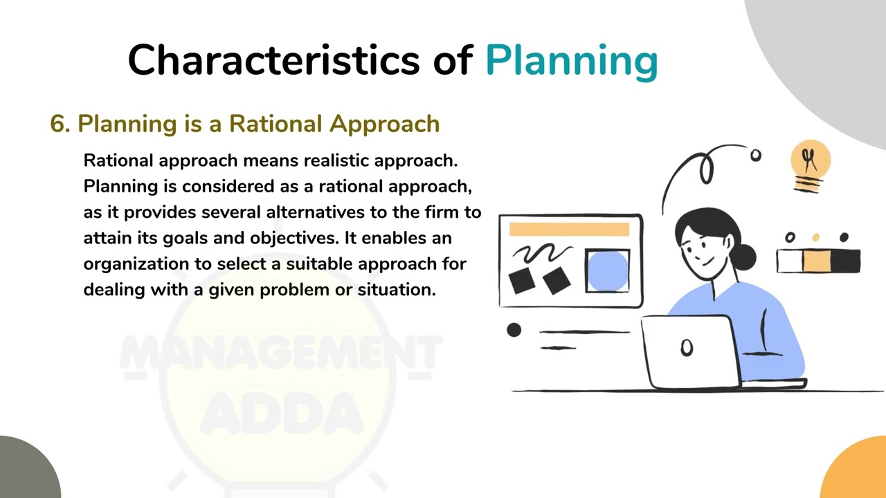 Characteristics of Planning in Hindi | Planning in Management| BBA MBA | Easy Hindi