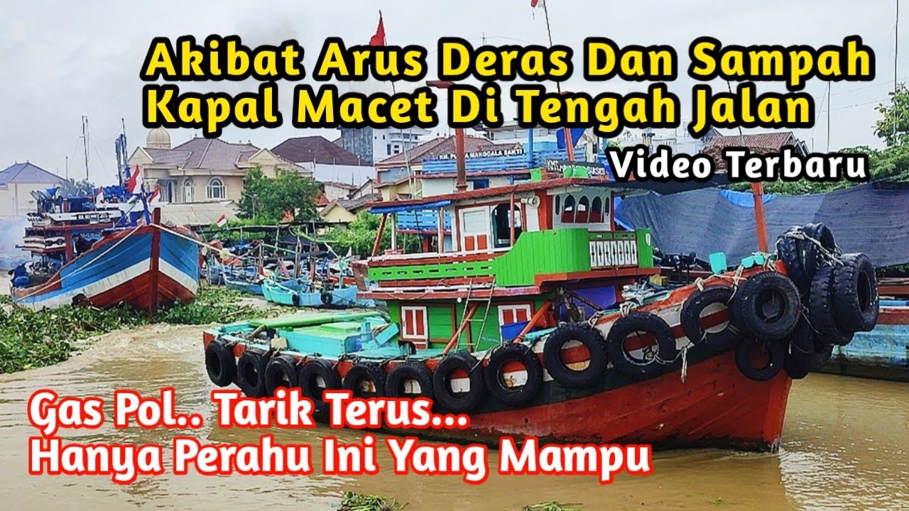🔴Kapal Purse Seine Berjuang Melawan Arus Deras, Terbawa Arus || Kapal Tarikpun Sampai Ngebul Ngebul