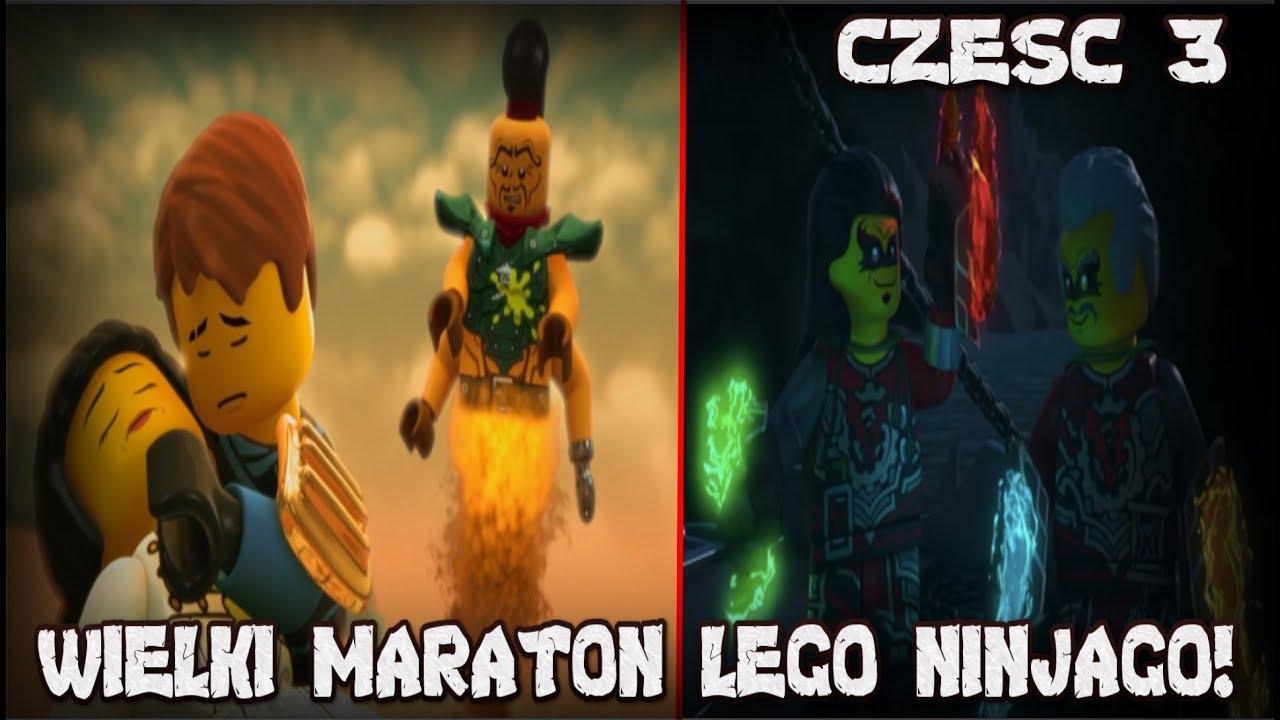 Wszystkie Bajki Lego Ninjago Po Polsku OGLĄDAMY WSZYSTKIE SEZONY LEGO NINJAGO PO POLSKU! WIELKI MARATON