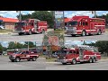 St Thomas Fire Rescue - Rescue 10, Pump 6, Ladder 9 &amp; Car 4 Responding.