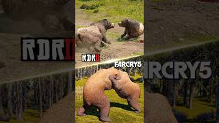 Bear Vs Bear Fight Rdr2 Vs Far Cry 5