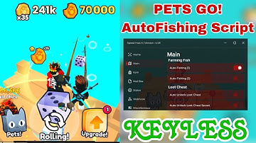 📹 Pets Go!  Auto Fishing Script | Pets Go Best KEYLESS Script | Pastebin SCRIPT IN DESCRIPTION