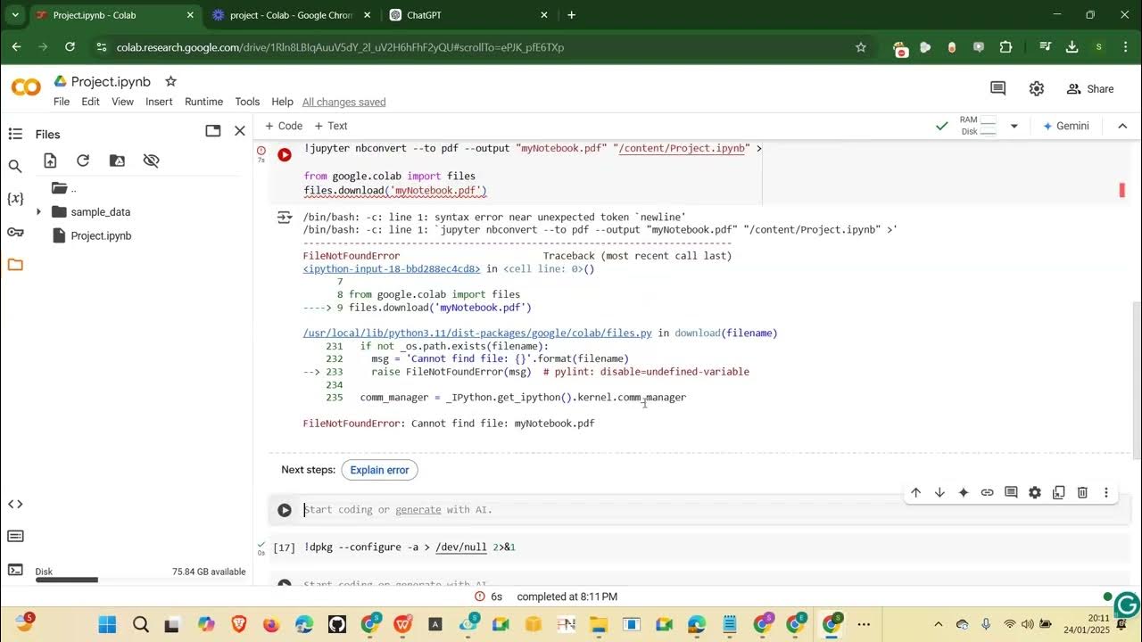 How to Convert Jupyter Notebook (.ipynb) to PDF - Easy Step-by-Step ...
