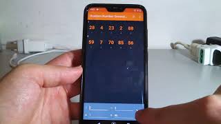 How to Use | Random Number Table App screenshot 1
