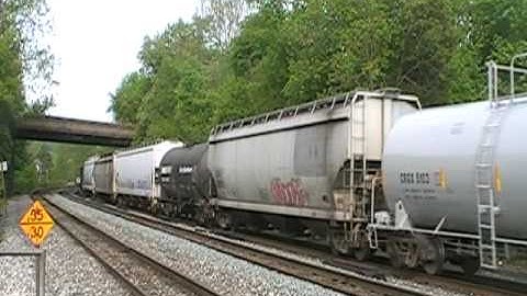 CSX Q-370 EB On The Old Main Line