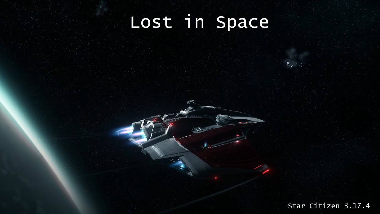 Star Citizen Investigate derelict Caterpillar mission (Lost in Space