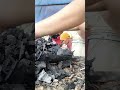 picking of charcoals