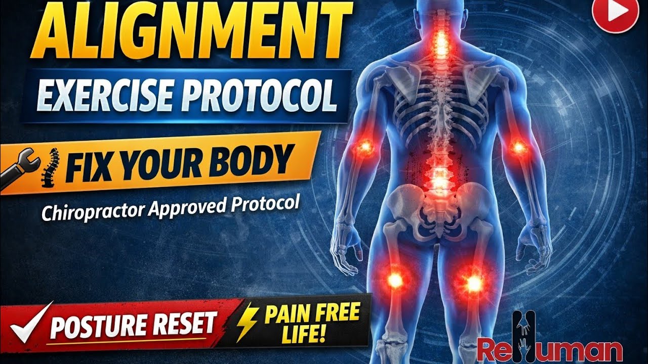 ALIGNMENT EXCERCISE PROTOCOL | Full Body Alignment |Chiropractor ...