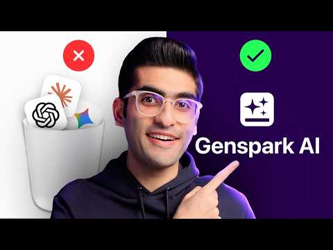 This Ai Tool Replaces Everything (genspark Ai)