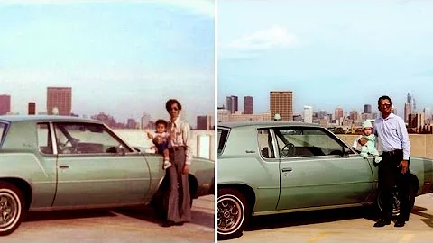 Man Spends Years Finding Classic Car To Recreate Photo With Dad After 38 Years - DayDayNews
