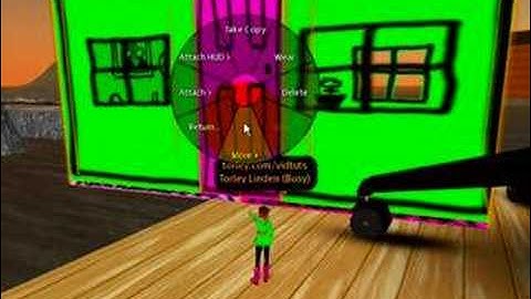 Wearing attachments - Second Life Video TuTORial QUICKTIP