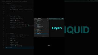 Liquid Text Fill Effect 💧 | CSS Creative Animation