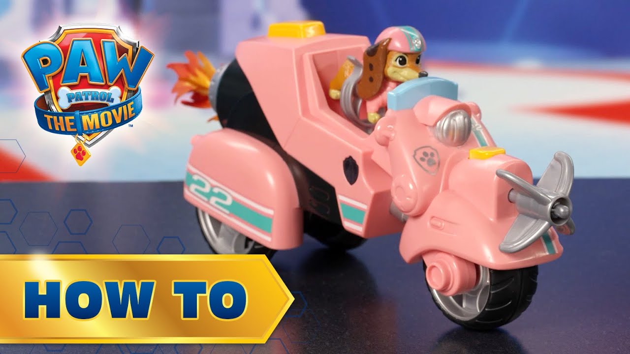PAW Patrol: The Movie - Liberty Feature Vehicle How To Play - PAW