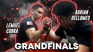 Lemuel Cobra vs Adrian Dellomes | Profit Gym Armwrestling Tournament - Grandfinals (Lightweight)