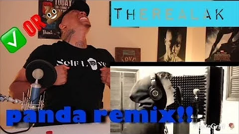 TRASH or PASS- IAMTHEREALAK Panda (Remix) REACTION!!!  #FireSquad