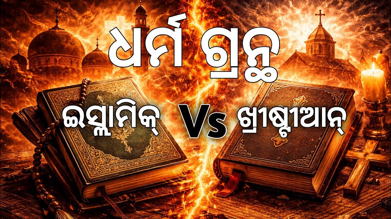 ଖ୍ରୀଷ୍ଟୀଆନ୍ ଧର୍ମ ଗ୍ରନ୍ଥ ବନାମ ଇସ୍ଲାମିକ ଧର୍ମ ଗ୍ରନ୍ଥ | Bible vs Quran 