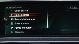 Set Your Home Address | BMW How-To
