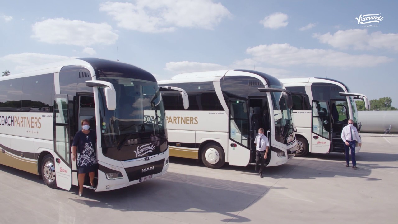 Viamundi safety on the bus. Powered by Coach Partners.