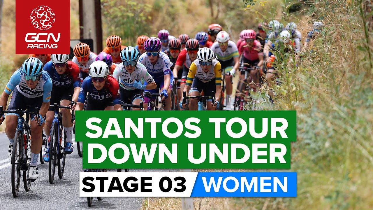 Steep Climbs Provide For Thrilling Finale! Tour Down Under 2023 Highlights - Womens Stage 3