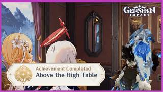 Above the High Table | Hidden Achievement | Genshin Impact 7.0 Snezhnaya