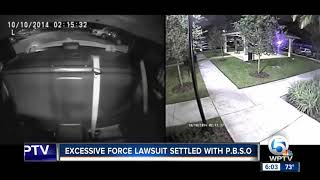 Excessive force lawsuit settled with PBSO
