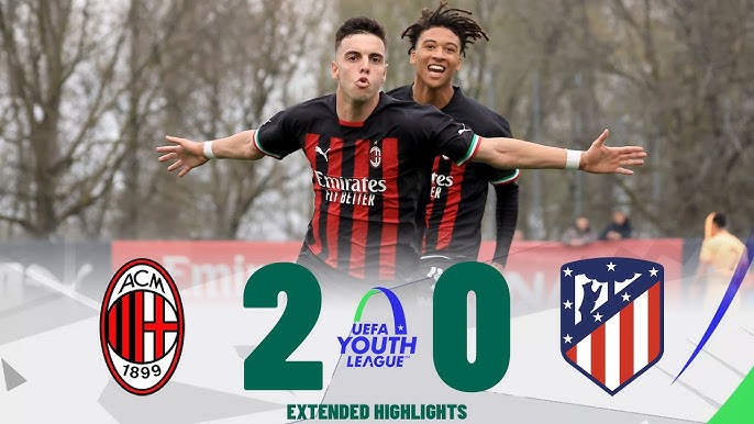 AC Milan U19 vs Hajduk Split U19 Highlights, UEFA Youth League 22/23  Semifinals