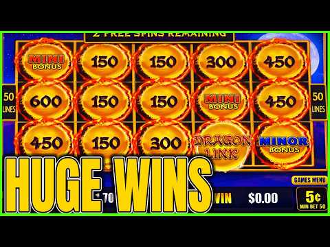 You Will Not Believe This HUGE WINS on Dragon Link Autumn Moon Slots