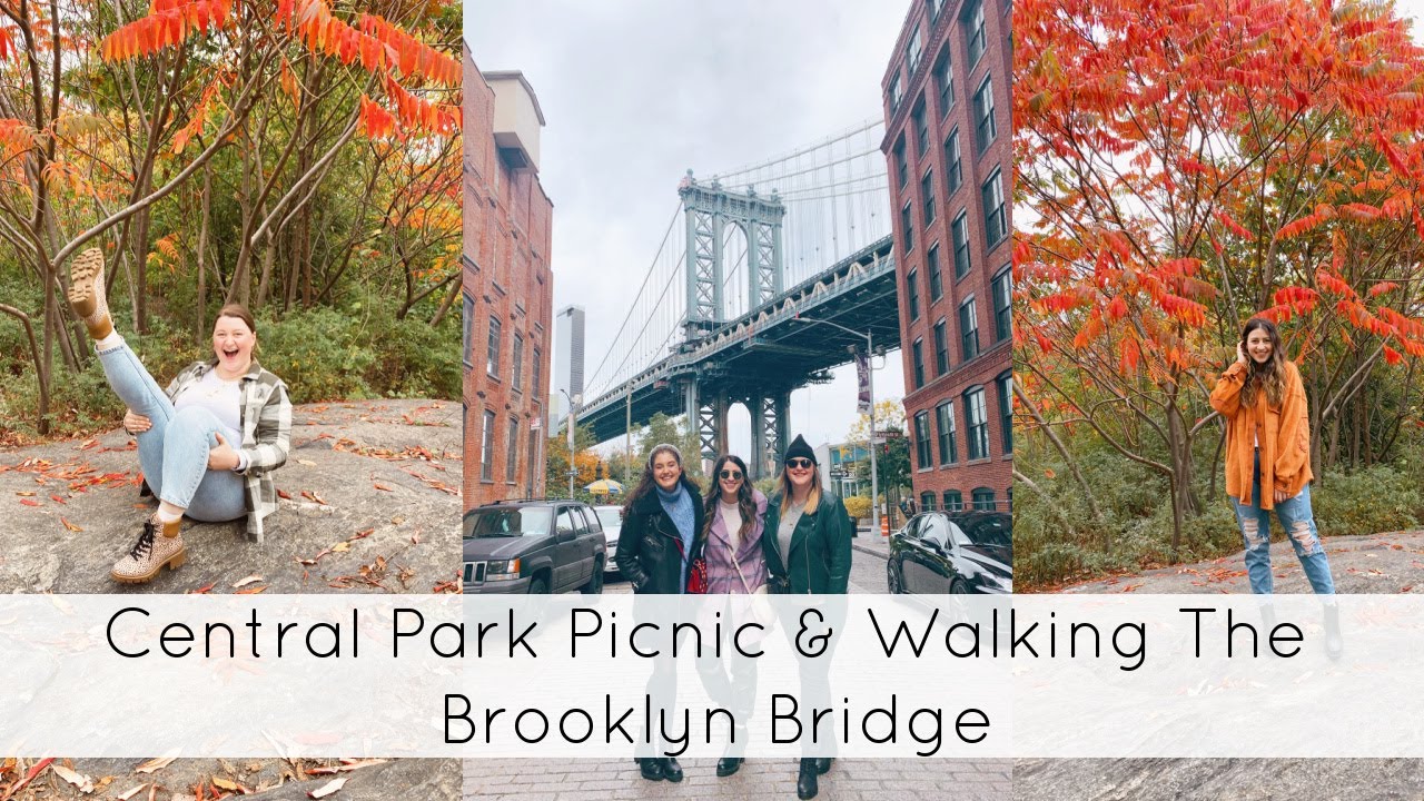 Central Park Picnic & Walking The Brooklyn Bridge As Told By YouTube
