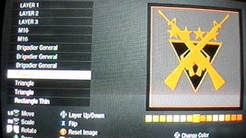 How to make my CoD Black ops Emblem (Prestige)