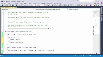 DevExpress CodeRush: Expand Ternary Expression