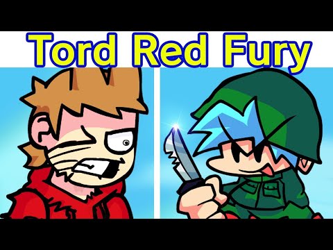 Friday Night Funkin&rsquo; - VS Tord Red Fury FULL WEEK BETA + Cutscenes (FNF Mod/Hard) (Eddsworld)