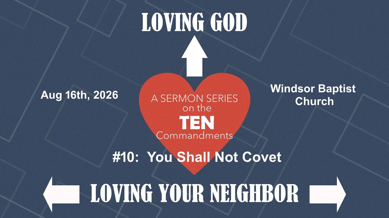 You Shall Not Covet