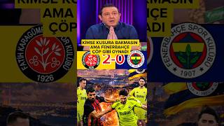 Nihat Kahveci:Kimse Kusura Bakmasın Ama Fenerbahçe Çöp Gibi Oynadı