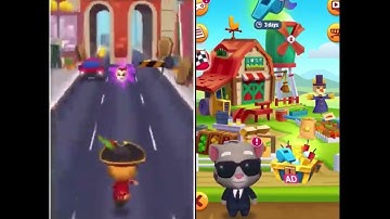 Reverse Funny Super Turbo Running Backwards Gameplay- 4K Android, IOS (Pirate Ginger, Agent Tom)